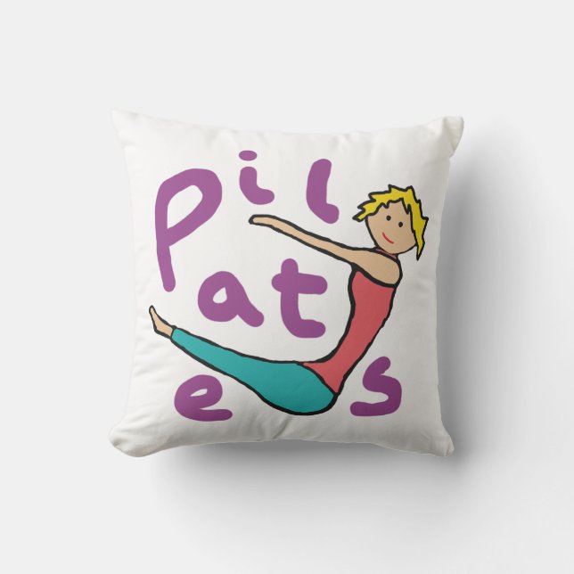 Cojín Decorativo Pilates (Anverso)