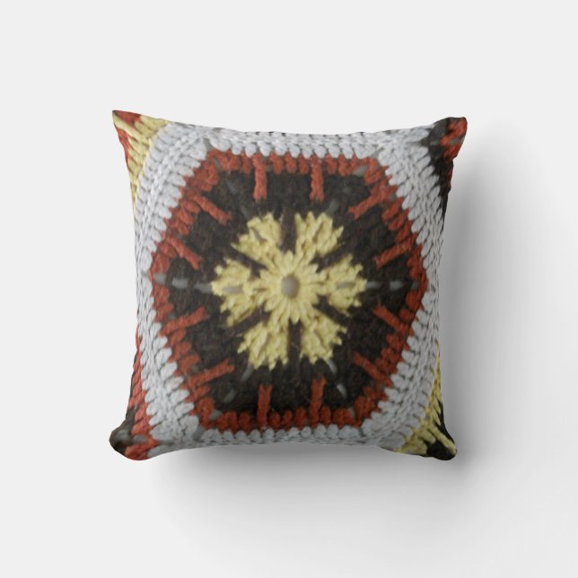 Cojín Decorativo Pillow afgano (Anverso)