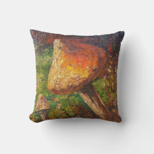Cojín Decorativo Pillow Ann Hayes pintando hongos