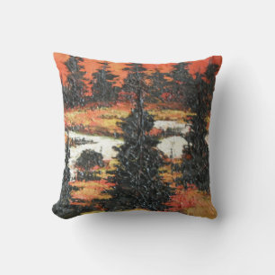 Cojín Decorativo Pillow Ann Hayes Pintura de Crepúsculo