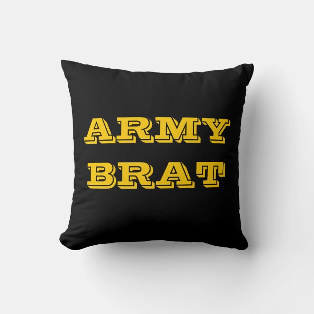 Cojín Decorativo Pillow Army Brat (Anverso)