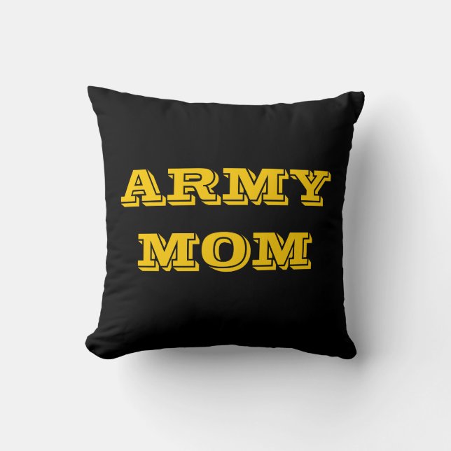 Cojín Decorativo Pillow Army Mom (Anverso)