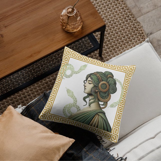 Cojín Decorativo Pillow Art de Medusa estética (Subido por el creador)