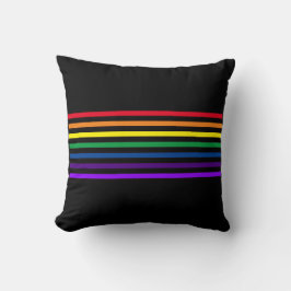 Cojín Decorativo Pillow - Bares de color arcoiris