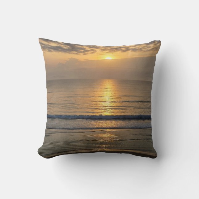 Cojín Decorativo Pillow Beach de Florida (Anverso)