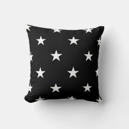 Cojín Decorativo Pillow Black Large Stars