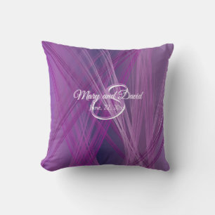 Cojín Decorativo Pillow Boda de Purple Streaks
