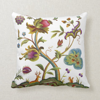 Cojín Decorativo Pillow bordada en un árbol de la vida