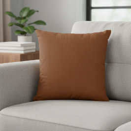 Cojín Decorativo pillow brown simple solid color