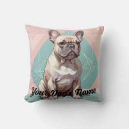 Cojín Decorativo Pillow Bulldog francés personalizado