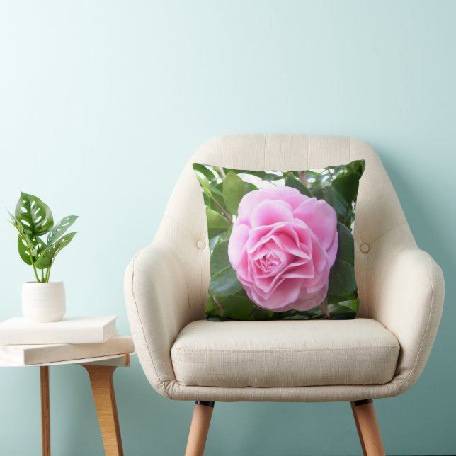 Cojín Decorativo Pillow - Camellia rosa Rosa (Silla)