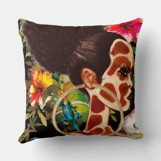 Cojín Decorativo Pillow Chica de la jungla