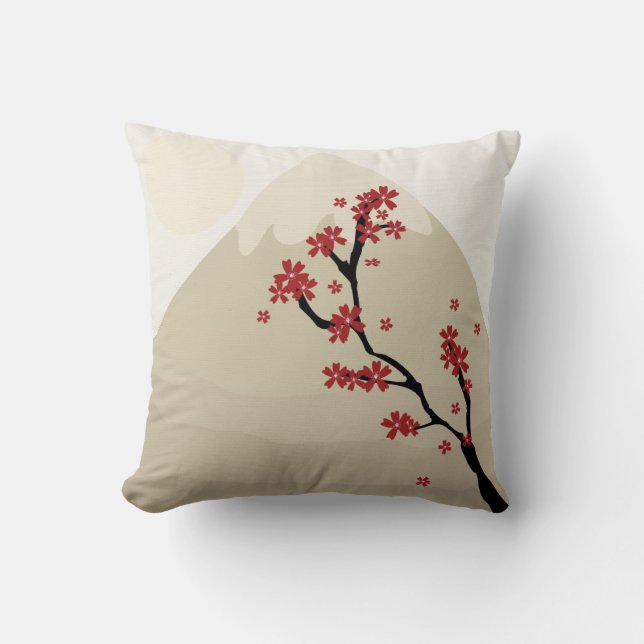 Cojín Decorativo Pillow con arte japonés (Anverso)