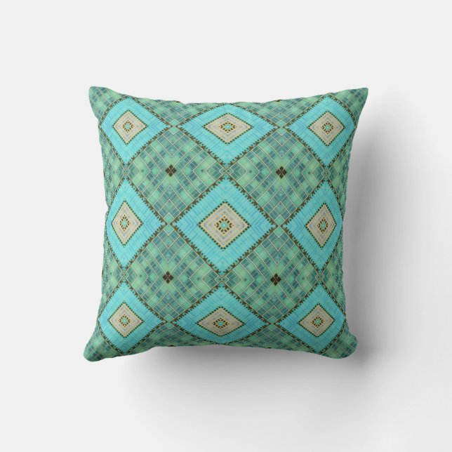 Cojín Decorativo Pillow con motivos arquitectónicos #5 (Reverso)