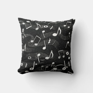 Cojín Decorativo Pillow con notas de música