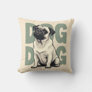 Cojín Decorativo Pillow con pug