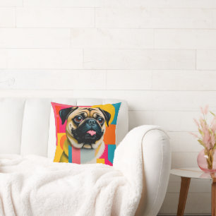 Cojín Decorativo Pillow con pug