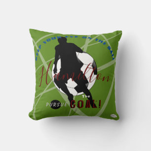 Cojín Decorativo Pillow con tema de fútbol HAMbyWG
