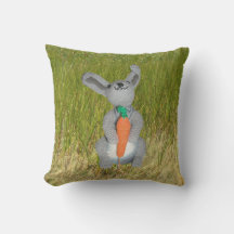 Pillow - Conejo en hierba