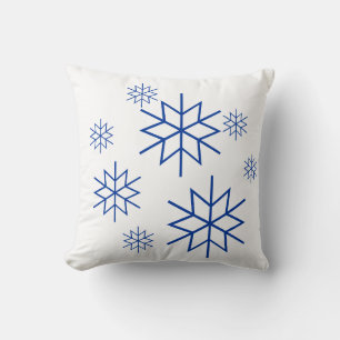 Cojín Decorativo Pillow - Copos de nieve