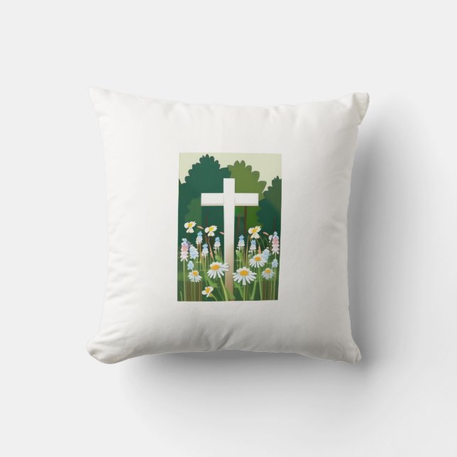 Cojín Decorativo Pillow cristiano (Anverso)