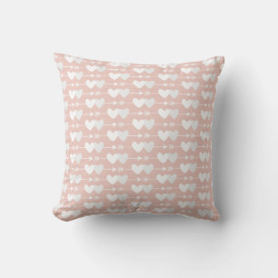 Cojín Decorativo Pillow cuadrada de dos corazones