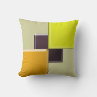 Cojín Decorativo Pillow - Cuadrados modernistas superpuestos