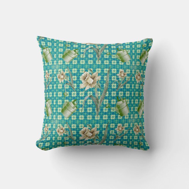 Cojín Decorativo Pillow Daffidols Jardín (Anverso)