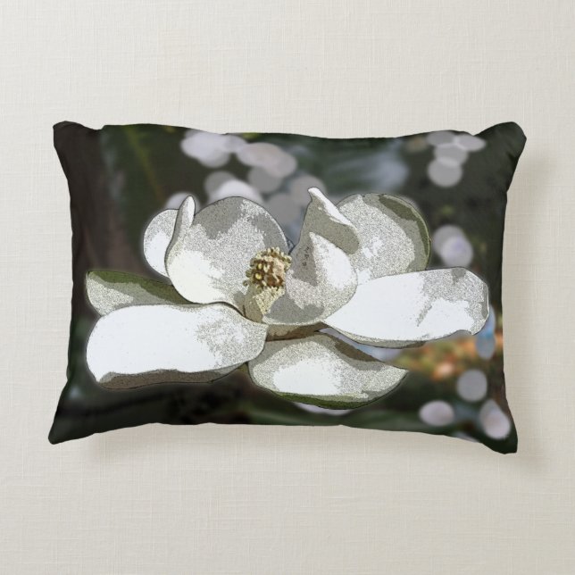 Cojín Decorativo Pillow de 2760 acentos de Magnolia (Reverso)