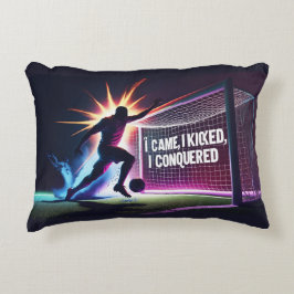 Cojín Decorativo Pillow de acento de fútbol