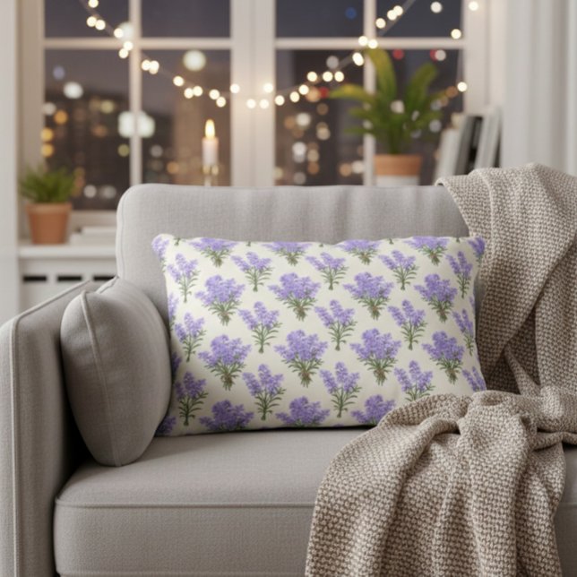 Cojín Decorativo Pillow de acento de lavanda de Provenza (Subido por el creador)