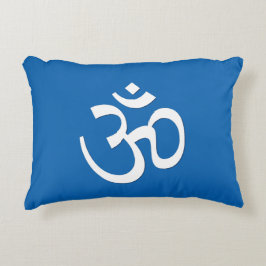 Cojín Decorativo Pillow de acento de om de yoga