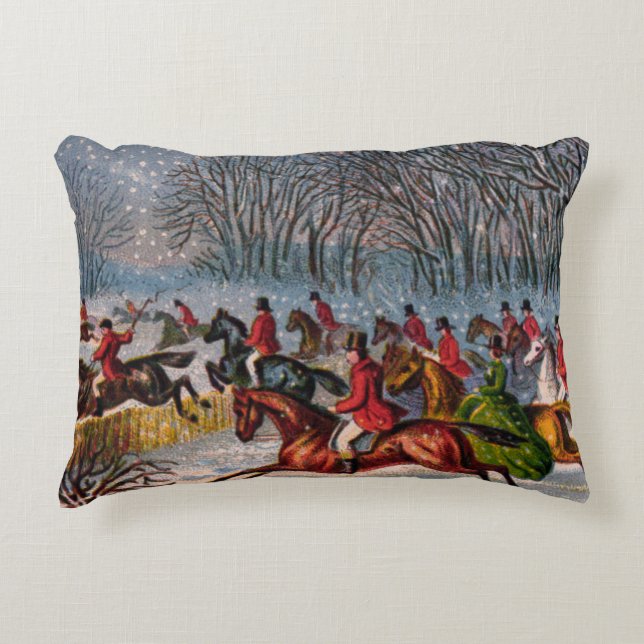 Cojín Decorativo Pillow de acento de Tally-Ho (Anverso)