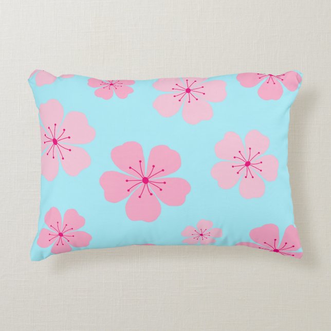 Cojín Decorativo Pillow de acento sakura (Anverso)