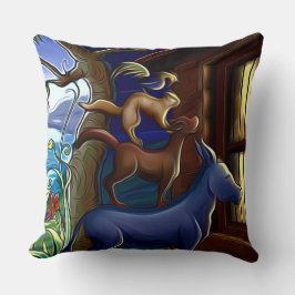 Cojín Decorativo Pillow de animales curiosos