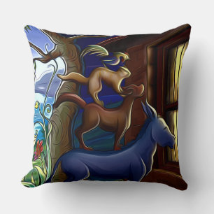 Cojín Decorativo Pillow de animales curiosos