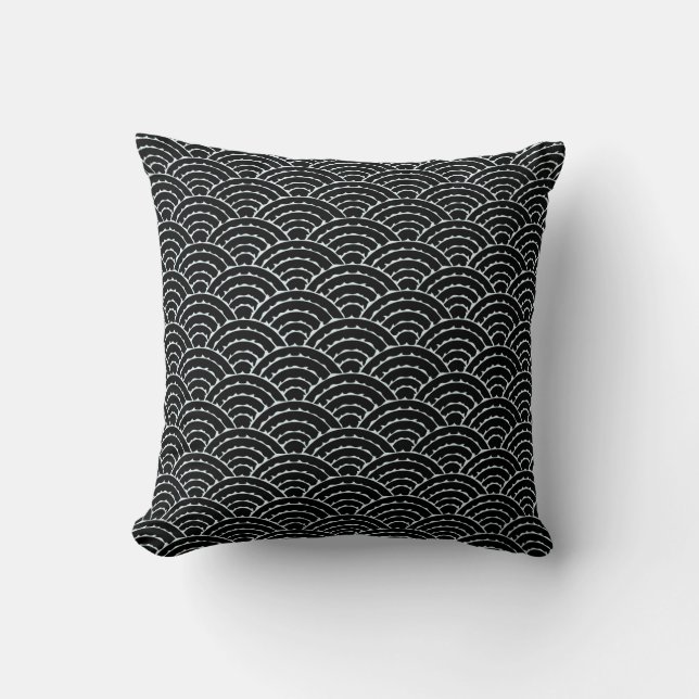 Cojín Decorativo Pillow de Arcos Oscuros (Anverso)