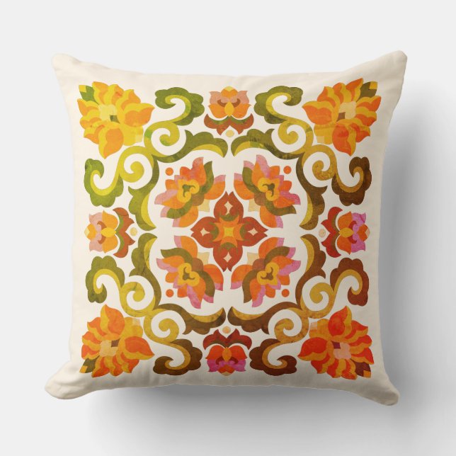 Cojín Decorativo Pillow de arte popular (Anverso)