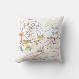 Cojín Decorativo Pillow de astrología infantil Leo Zodiac