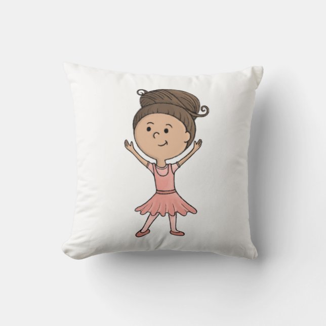 Cojín Decorativo Pillow de Ballerina (Anverso)