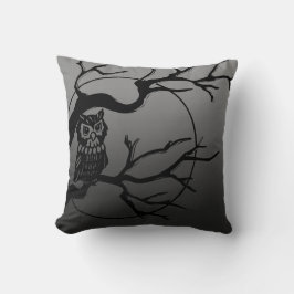 Cojín Decorativo Pillow de búho espeluznante