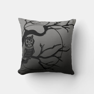 Cojín Decorativo Pillow de búho espeluznante