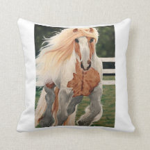 Pillow de "caballo salvaje"