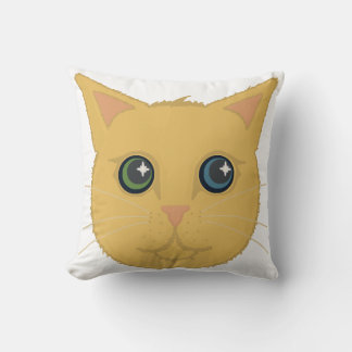 Cojín Decorativo Pillow de cara de gato