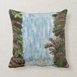 Cojín Decorativo Pillow de cascada (espalda azul)