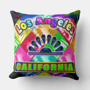 Cojín Decorativo Pillow de "Colores de Los Ángeles 3"