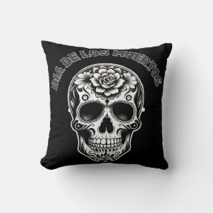 Cojín Decorativo Pillow de doble cara de Dia De Los Muertos