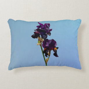Cojín Decorativo Pillow de dos irlandeses morados oscuros