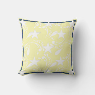 Cojín Decorativo Pillow de estrellas blancas