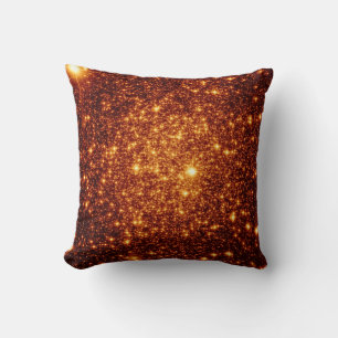Cojín Decorativo Pillow de estrellas de cobre
